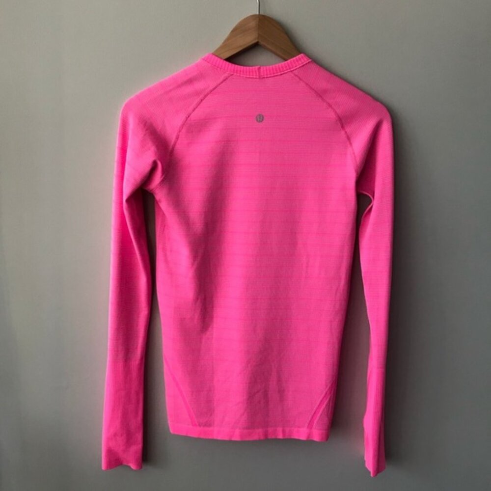 Lululemon Long Sleeve Run Swiftly Tech In Heather… - image 2
